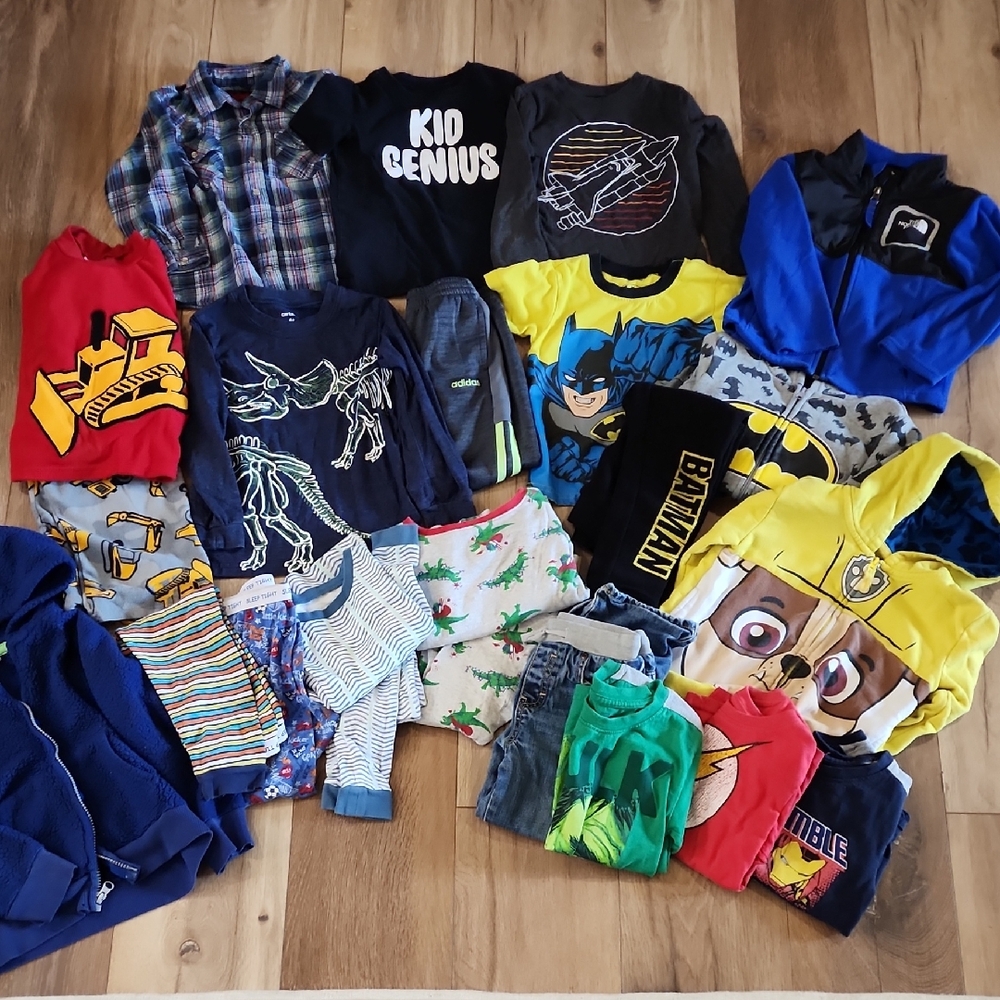 Kids Clothing Bundle with Graphic Tees and Hoodies